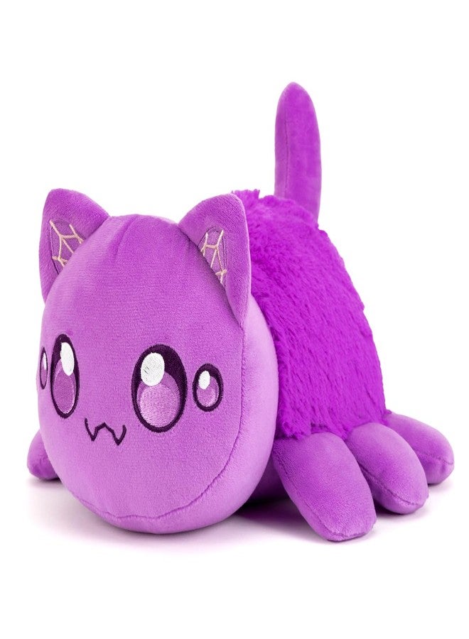 KOWSI Spider Cat Plush Toys Blind Box Cat Plush Series-100% Polyester Embroidery Plush Pillow-Cute Popular Cat Plush Collectibles (Spider Cat)